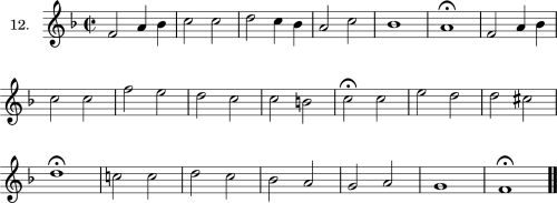 Exercise 12