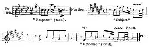 Example 136, WTC I, Fugue 13 subject